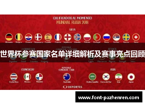 世界杯参赛国家名单详细解析及赛事亮点回顾