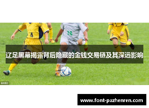 辽足黑幕揭露背后隐藏的金钱交易链及其深远影响