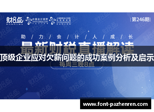 顶级企业应对欠薪问题的成功案例分析及启示