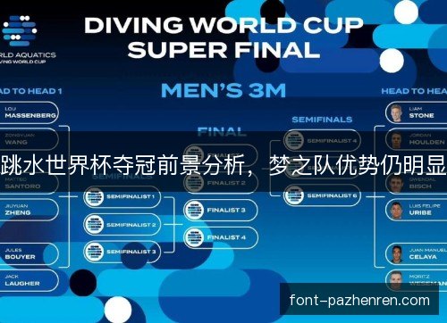 跳水世界杯夺冠前景分析，梦之队优势仍明显